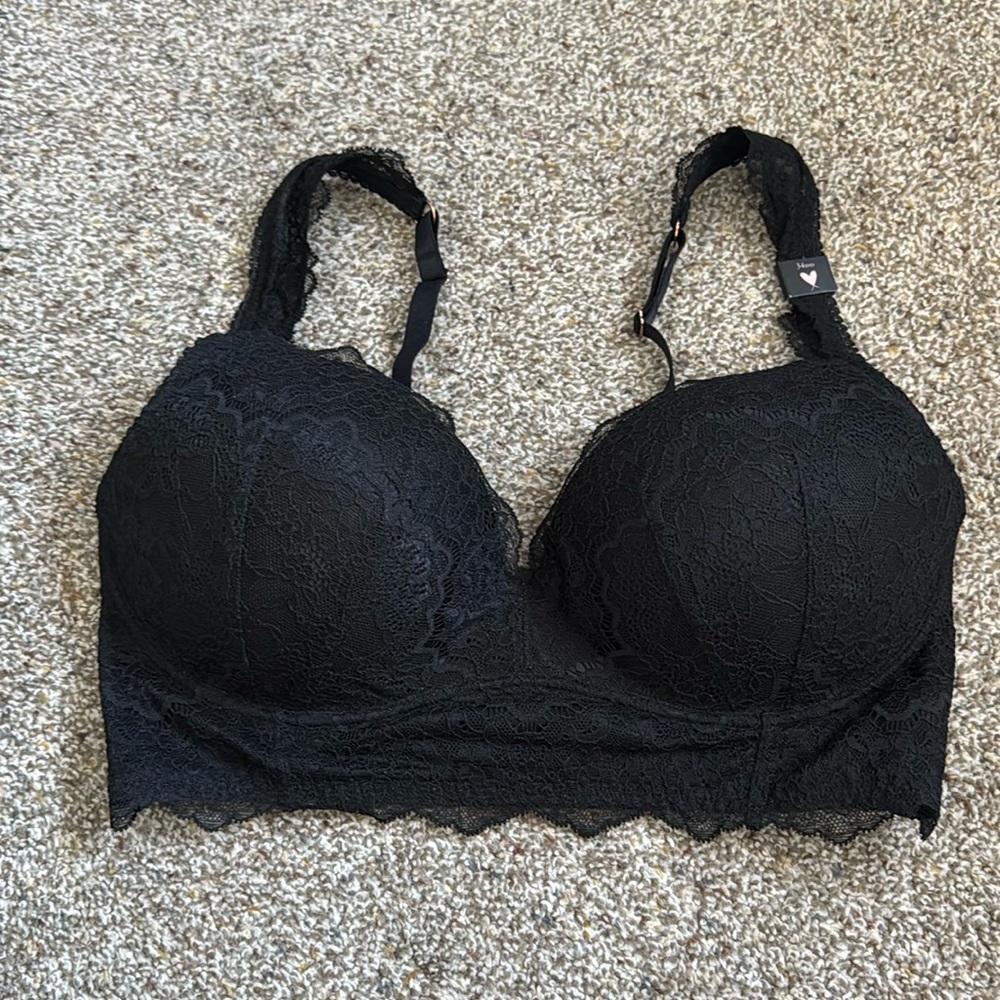 Victoria's Secret Black Lace Bra